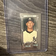 Jorge Posada 2025 Topps Allen & Ginter #182 Base Mini Chrome SP Yankees