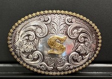 Nocona Oval Initial Buckle S - Acc Buckle - 37072-S