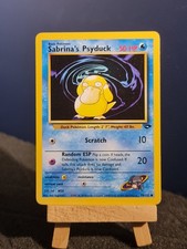 Pokémon TCG Sabrina's Psyduck Gym Challenge Card 99/132 LP