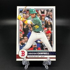 2026 Topps Flagship Collection Kristian Campbell #36 Red Sox
