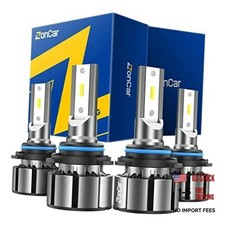 9005 9006 Light Bulbs, 120000LM Ultra Bright 6500K Cool White, 9005/HB3 9006
