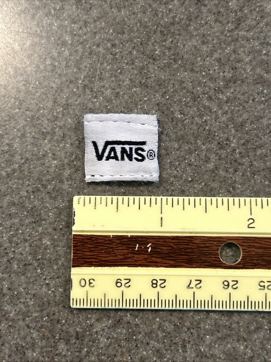 Vintage Rare Vans Off The Wall Skateboard Sew On Embroidered Patch