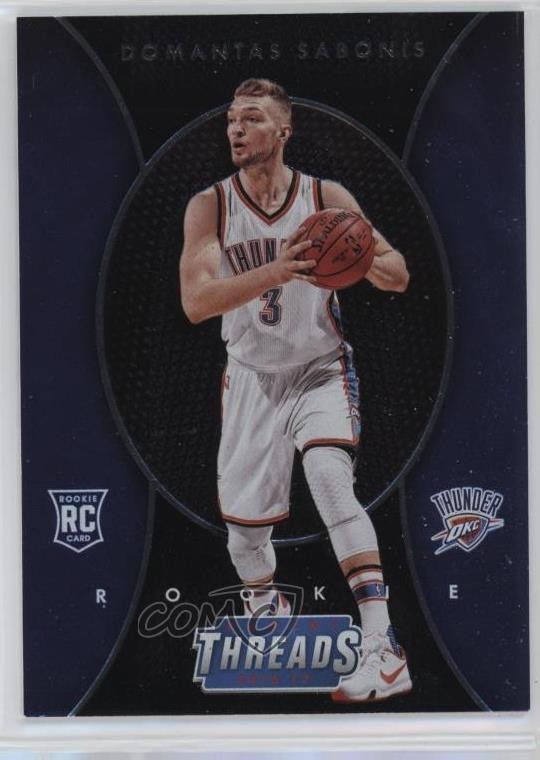 2016-17 Panini Threads Micro Etch Rookies Domantas Sabonis #255 1h9m