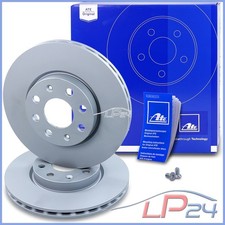 2x ATE DISQUE DE FREIN AVANT VENTILÉ Ø257 POUR FIAT GRANDE PUNTO 199 1.2-1.4