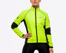 DIADORA Neon Full Zip Waterproof Jacket Size S  NWT