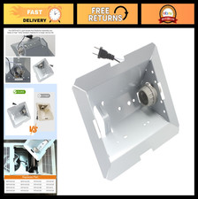 Light Reflector with Socket for Bathroom Vent Fan, Fits Broan Models 763N, HB80R