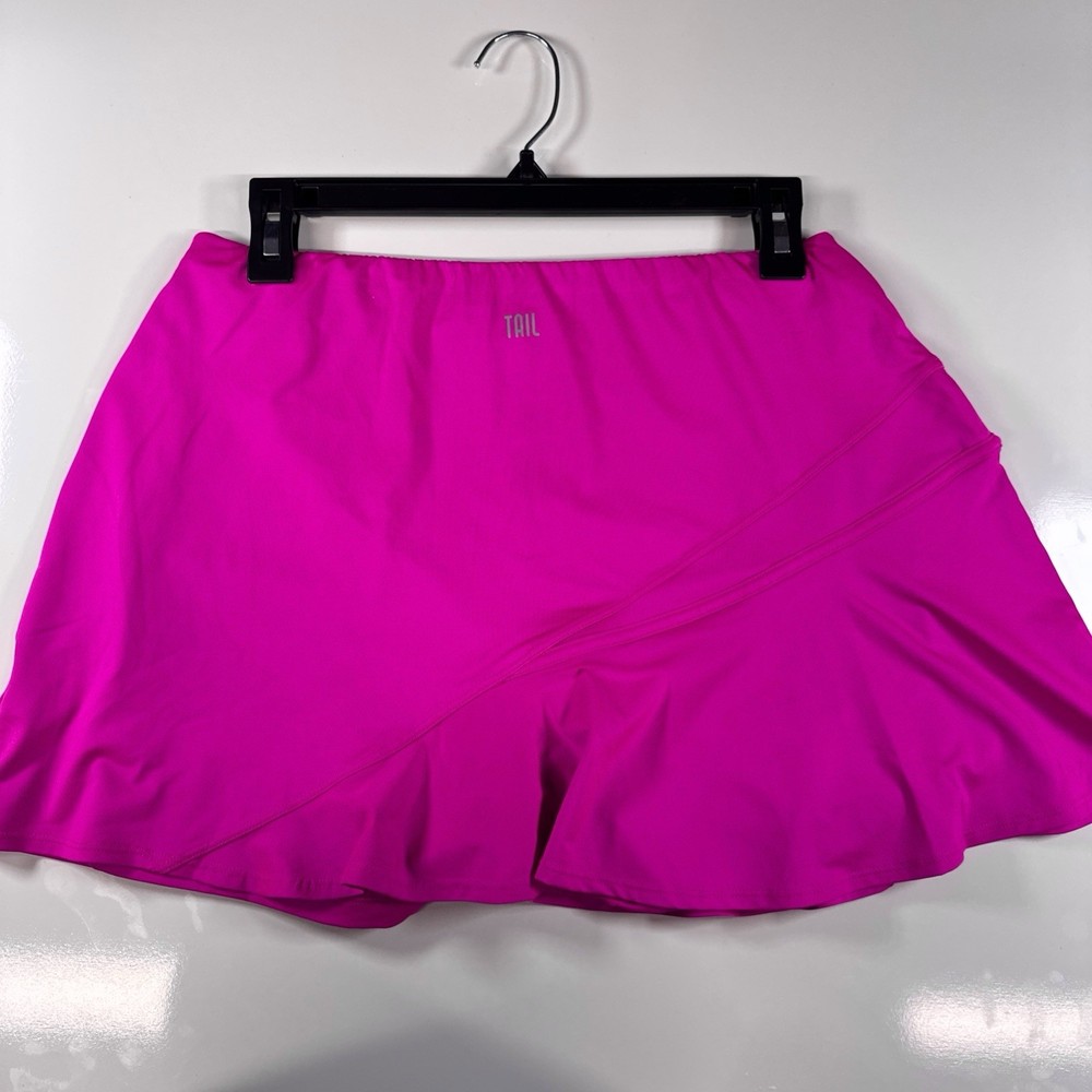 Tail Tennis Skirt in Bright Fuchsia - Size Medium