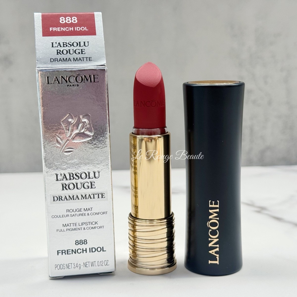 Lancome L'Absolu Rouge Drama Matte Lipstick - 888 French Idol 0.12