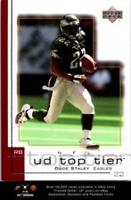2001 Upper Deck Top Tier FOOTBALL #128 Duce Staley