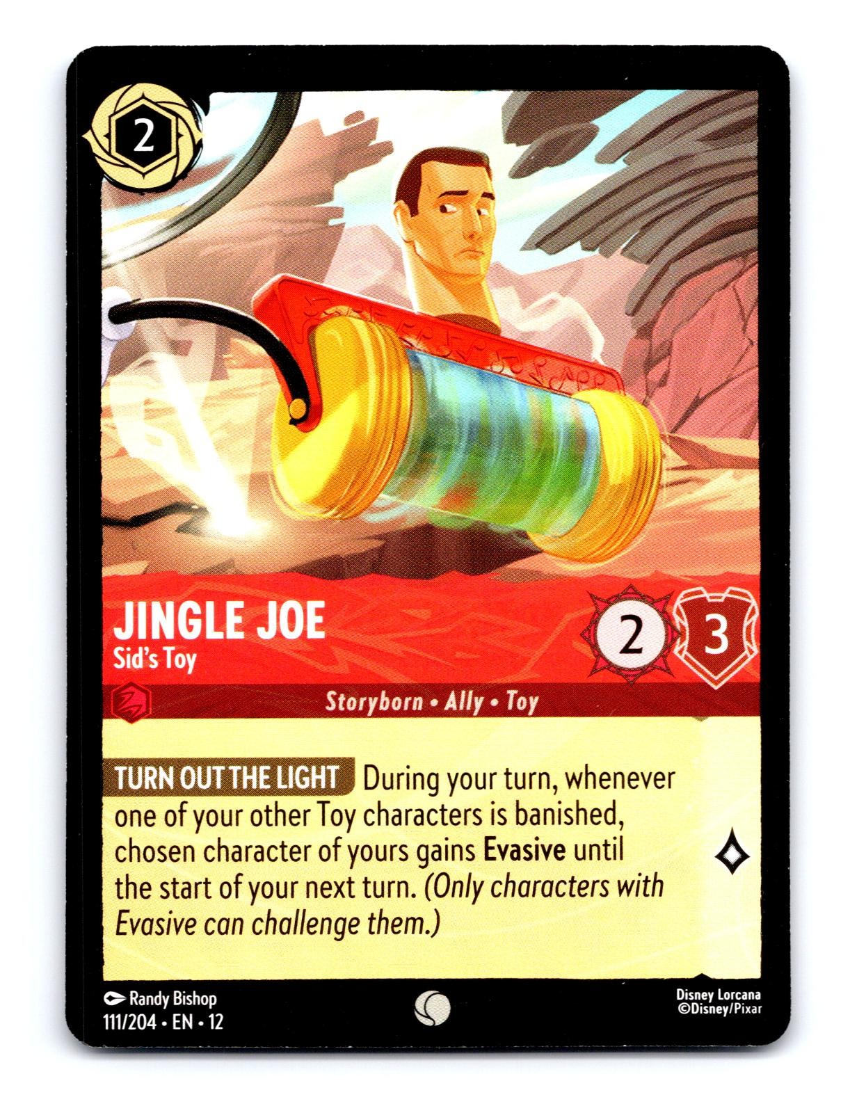 Jingle Joe - Sid's Toy 111/204 Common Wilds Unknown Lorcana Near Mint