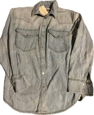 Women  s Universal Thread Denim Jacket Oversized XS