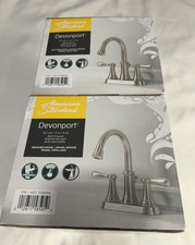 American Standard Devonport Brushed Nickel Bathroom Faucet Brand New