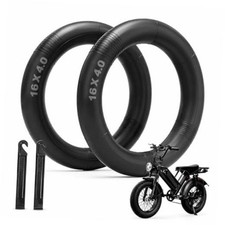 Bike Inner Tube 16 inch Bike Tube 16x4.0 Fat Tire Tube 2 black 16 4.0 2pack