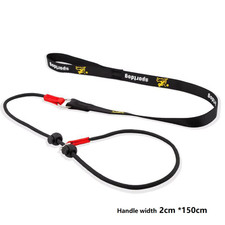 Training Dog Choking Rope Leash 2 in 1 Lead Collar 150Cm P-Shaped Chain Slip Lea