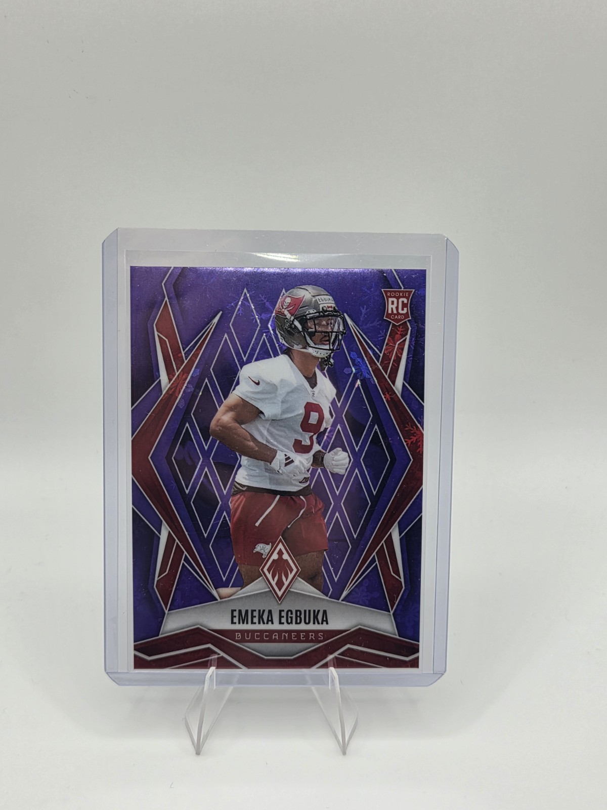 2025 Phoenix #225 Emeka Egbuka Purple Winter /249 Tampa Bay Buccaneers RC