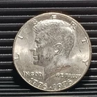 1976 Bicentennial Kennedy Half Dollar .50 Cent Coin Phil Minted Avg Circ