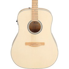 Ibanez AAD77M1E Advanced Dreadnought AE Guitar Open Pore Antique White