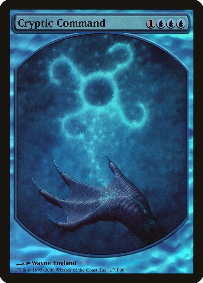 ***Foil Cryptic Command Magic Player Rewards* MTG Promo -Kid Icarus-