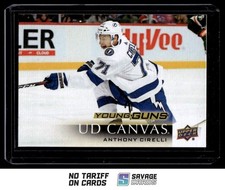 2018-19 Upper Deck Young Guns Canvas Anthony Cirelli #C236 Tampa Bay Lightning