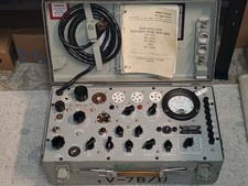 TV-7 B/U Military Tube Tester Mint Condition refurbished/calibrated Dec 2025