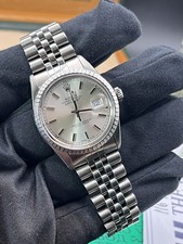 Rolex Datejust Watch  Box  Service Papers 36mm With Accessories (1164)