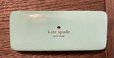Kate Spade New York Sunglass Eyeglass Clamshell Case Robin-egg Blue Green