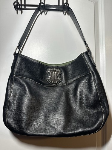 J.W. Hulme Co. Leather Bag Black Medium Purse