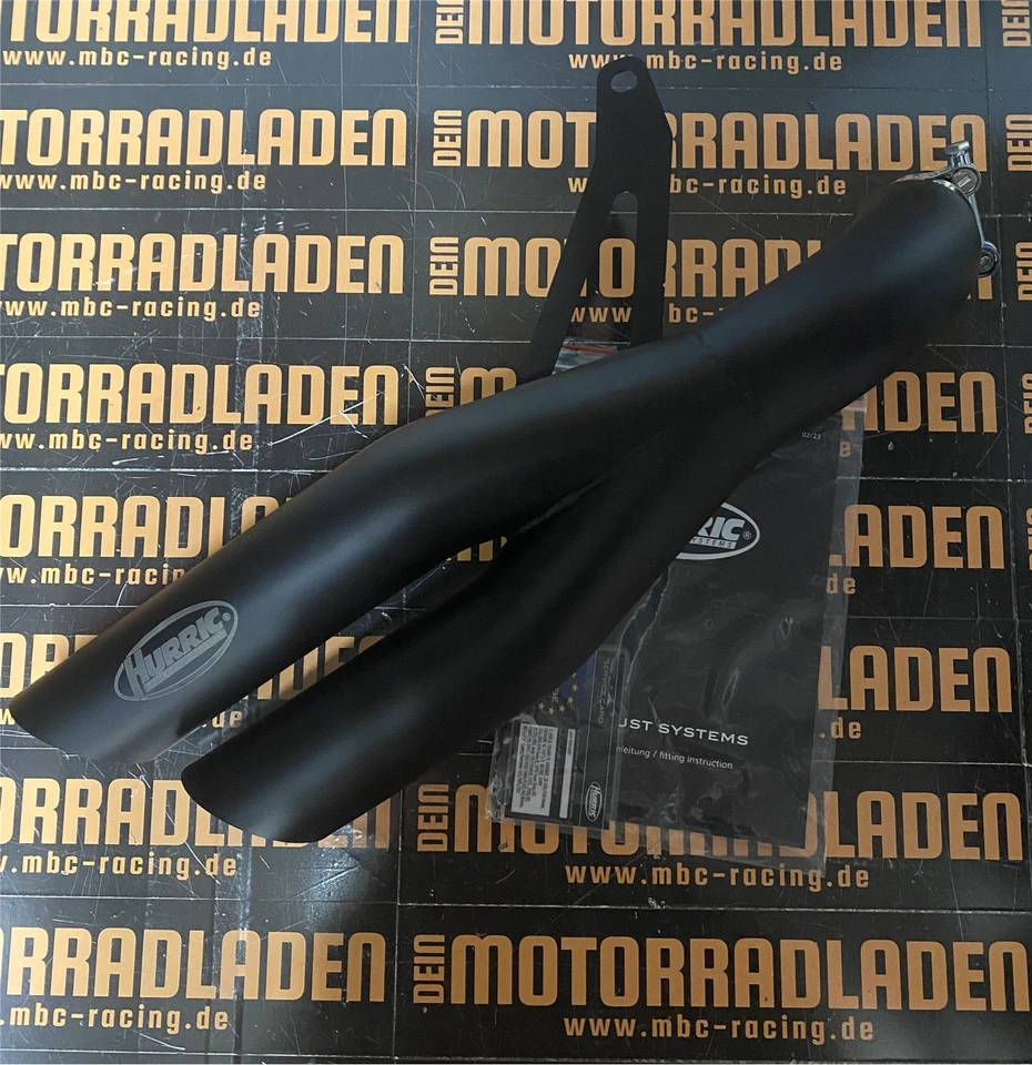 Hurric Pro 2 Slip On Ersatzdämpfer KTM 125 390 Duke 2017-2023 schwarz matt - Bild 4 von 4