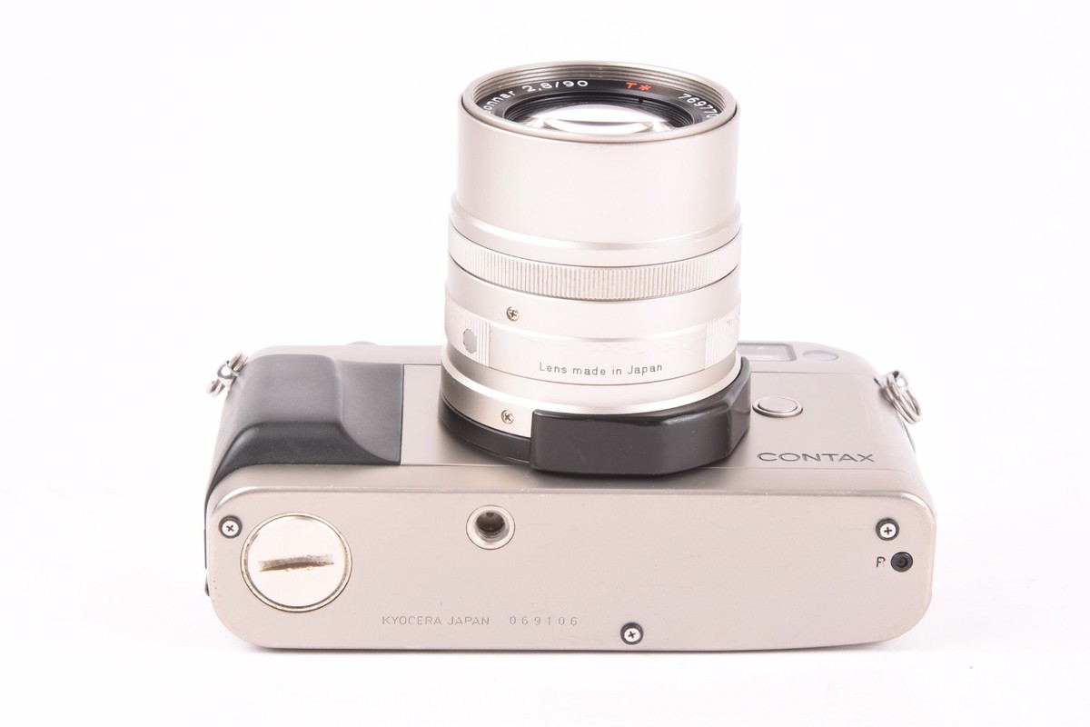 Contax G1 Rangefinder 35mm Film Camera Body w/Sonnar 90mm f/2.8