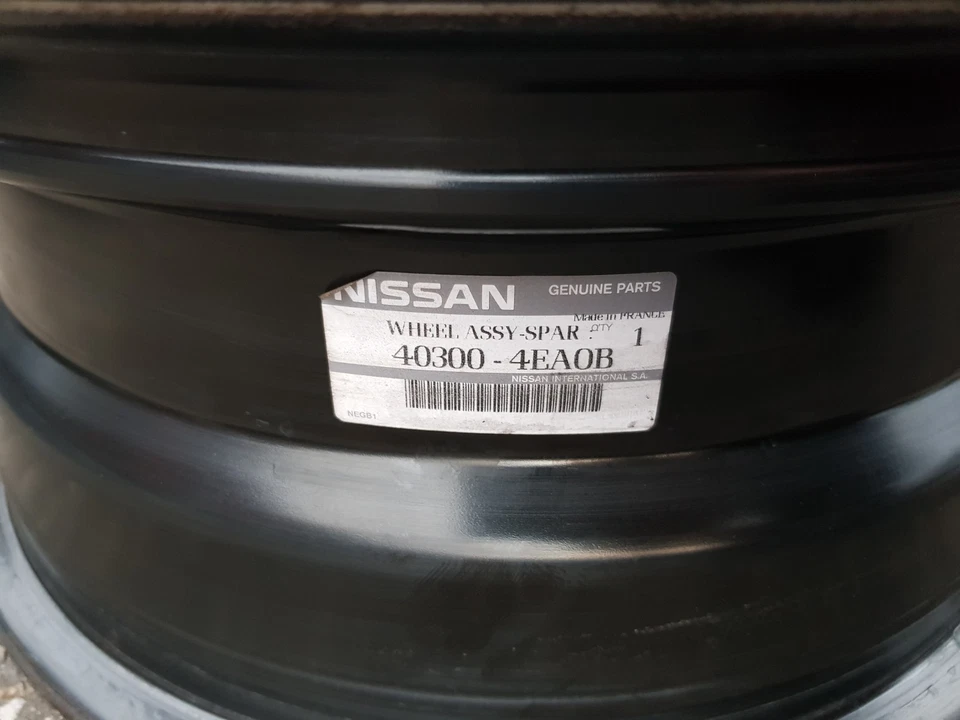 4 llantas de acero Nissan X-trail T30 403004EA0B 6,5x16 5x114,3 ET40 # 28371 - Imagen 2 de 4