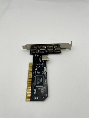 Syba SD-VIA-5U 5 Ports (4 External & 1 Internal) USB 2.0 PCI Controller Card