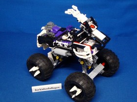 LEGO Ninjago Skull Truck & 1 Minifig - Partial Vehicle Build from #2506