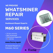 Whatsminer M60 Series Repair Services