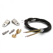 Stainless Steel Emergency e-Brake Cables with Clevis Kit for GM Disc or Drum co