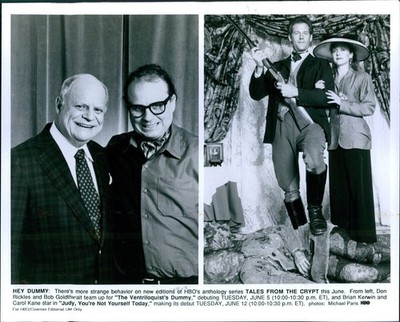1990 Actor Tales From The Crypt Bob Goldwalt Don RIckles Carol Kane Photo 8x10