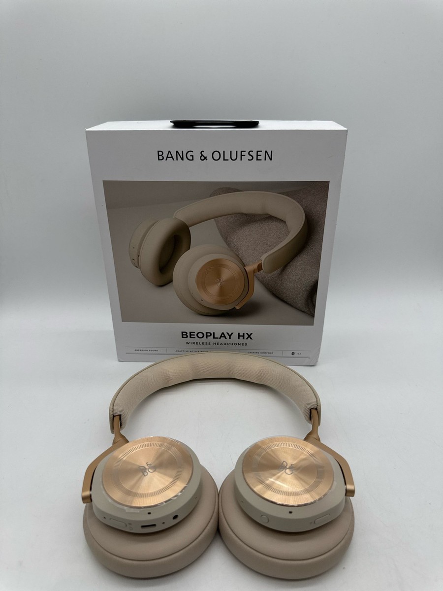 Bang & Olufsen Beoplay HX Wireless ANC Over-Ear Headphones Gold