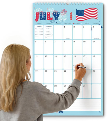 2026-2027 Wall Calendar Extra Large 17''X27'', 21 Month July Calendar (Ends March