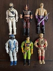 Vintage G.I. Joe Action Figure Lot Of 6