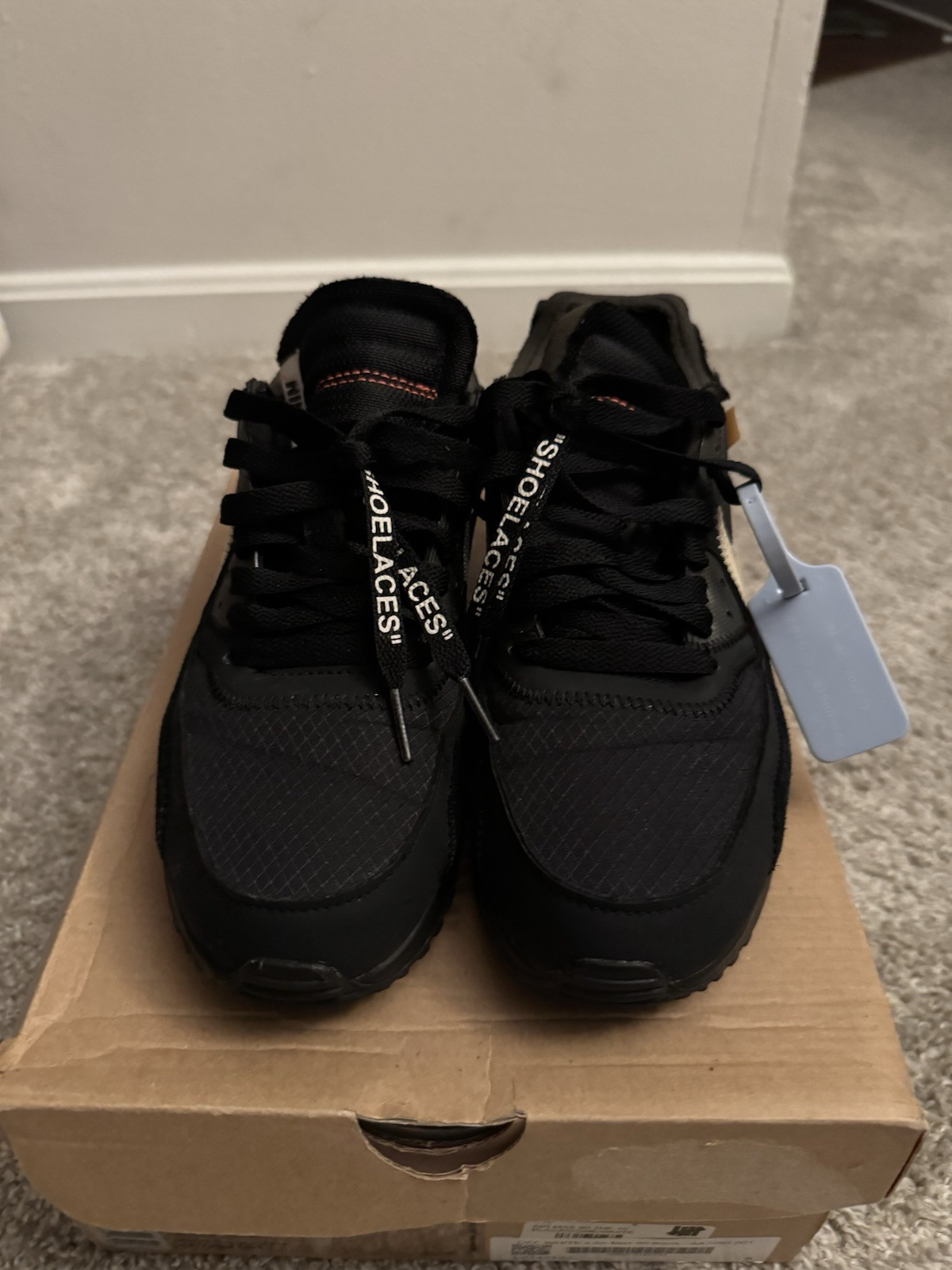 OFF WHITE X NIKE Taglia 6 Nike Air Max 90 x OFF WHITE Nero 2019