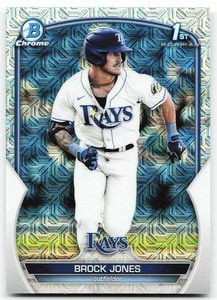 🔥 2023 Bowman #BCP-115 Brock Jones Chrome Prospects Mojo Refractors