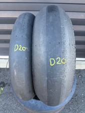Dunlop KR KR108 SSP Supersport Slicks Motorcycle Race Track Tyres 120/ 185/70-17