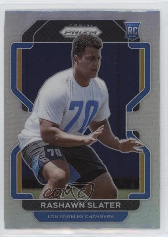 2021 Panini Prizm Rookie Silver Prizm Rashawn Slater #431 Rookie RC 0nr3