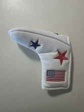 USA Putter Blade Cover Golf Patriotic Colors