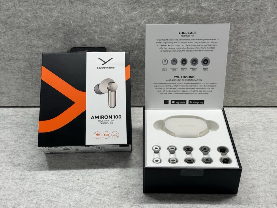 Beyerdynamic AMIRON 100 Wireless Earphones with ANC - Cream - RRP £159 - Image 4 of 4