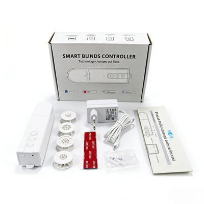 Tuya Smart Zigbee/Wifi Elektrischer Rollladen Vorhang Motor mit RF-Fernbedienung APP Stimme C