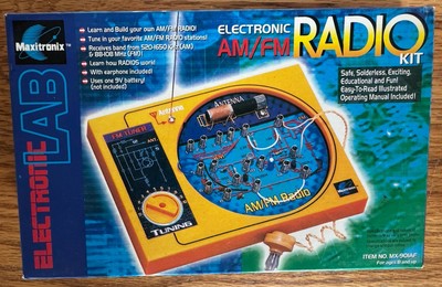 Electronic AM/FM Radio by Electronic Lab Maxitronix KIT P/N MX-90IAF  CR#1