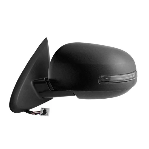 New Unpainted Driver Side Door Mirror With Blind Spot Detection fits 2017-2020