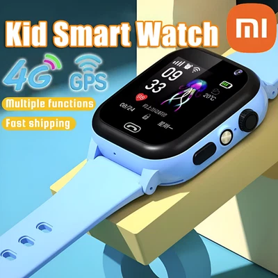 Kids Smart Watch Girls Boys Phone Call Camera Game Locations Tracker 4G Sim Card