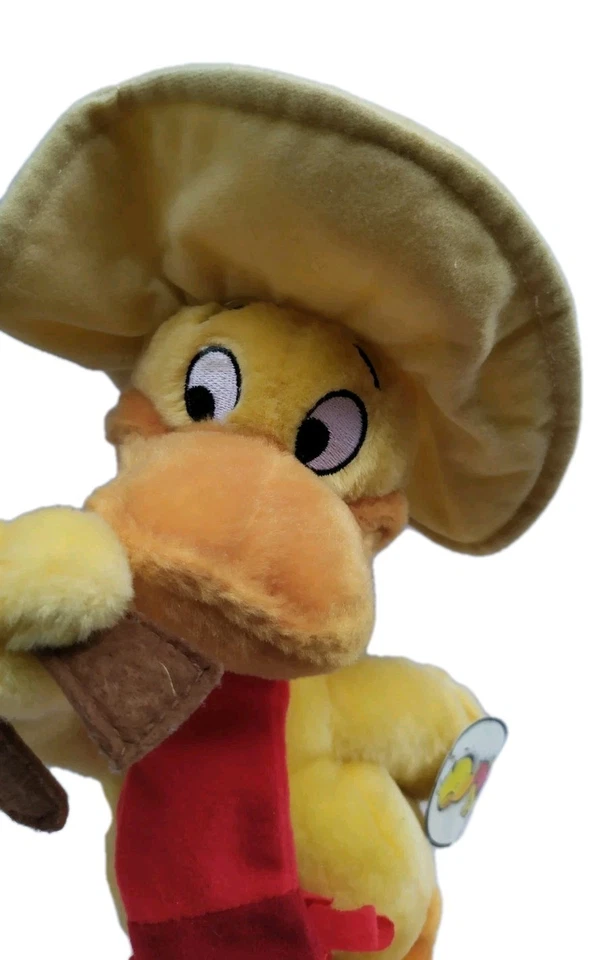 Alfred J. Kwak Plüsch mit Schwert, Schal und Hut 33cm - Basik Europe - Vintage - Bild 3 von 4