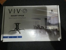 Vivo Mount-VP01B Black Projector Ceiling Mount